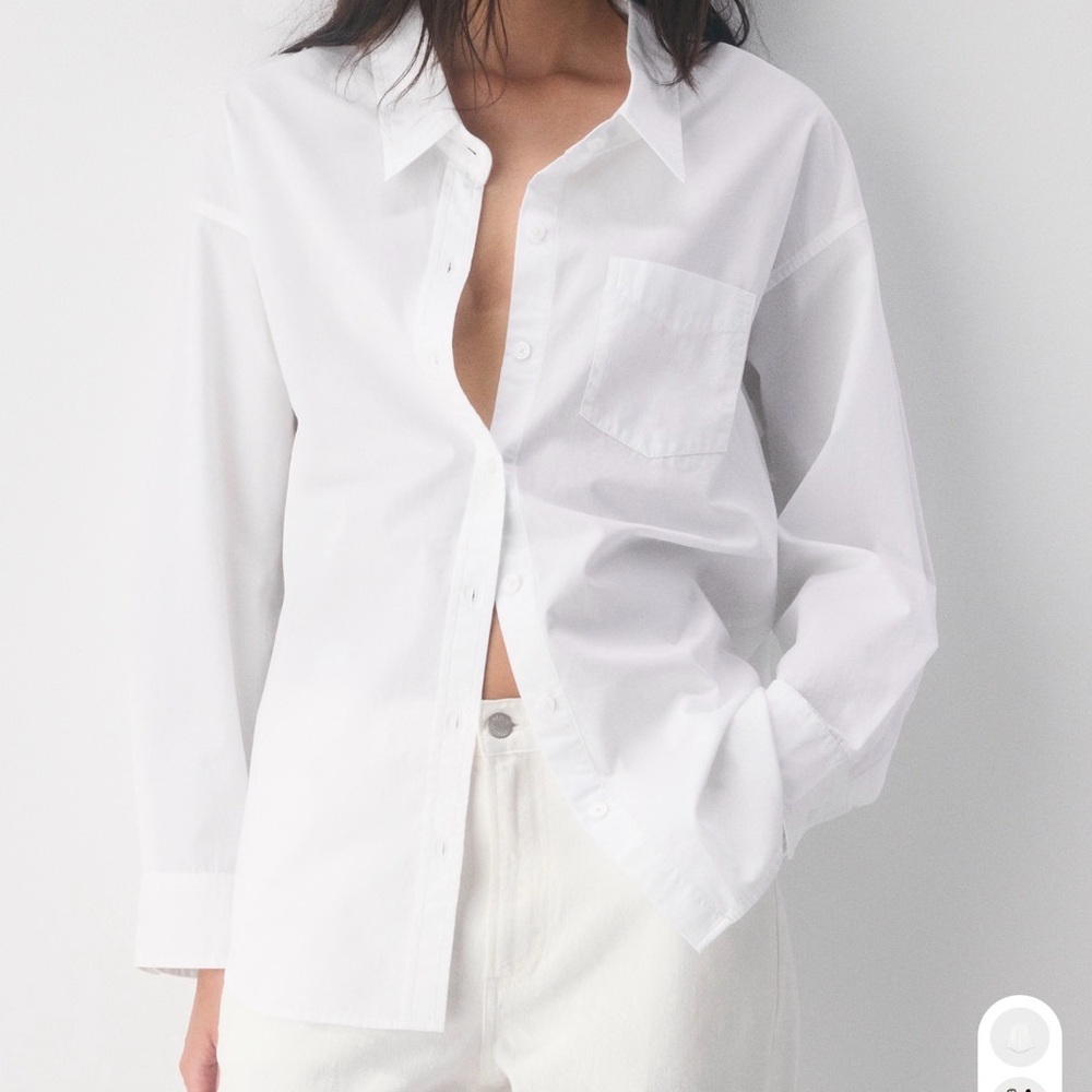 Wilfred HOT PINK Button Down Shirt